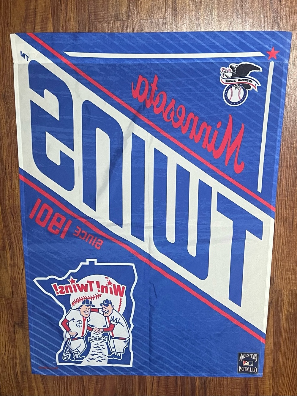 Minnesota Twins "Since 1901" Cooperstown Collection 28x40 Vertical Wall Banner - Picture 2 of 8